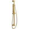 imageMoen Modern Matte Black EcoPerformance Handshower Handheld Shower with 30Inch Slide Bar and 69Inch Metal Hose 3887EPBLBrushed Gold