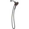 imageMoen N400H0CH Quattro Handheld Four Unique Shower Experiences and Magnetix Dock ChromeOil Rubbed Bronze