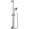 imageMoen Weymouth Chrome Traditional EcoPerformance Handshower Handheld Shower with 30Inch Slide Bar and 69Inch Metal Hose S12107EPChrome
