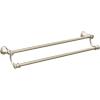 imageMoen YB6422ORB Belfield 24 inch Bathroom Double Towel Bar Oil Rubbed BronzePolished Nickel
