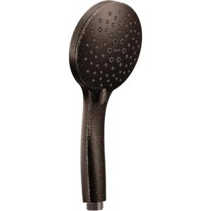 imageMoen 189315ORB EcoPerformance Handheld Shower Head HighPressure Handshower with Five Function Spray Jet Oil Rubbed BronzeOil Rubbed Bronze