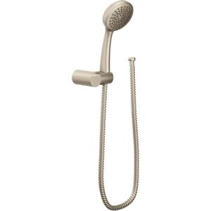 imageMoen 3865EP EcoPerformance Handheld Shower with 69Inch Hose and Wall Bracket ChromeBrushed Nickel