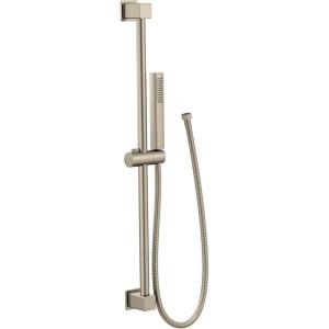 imageMoen 3988EP OneFunction EcoPerformance Modern Handshower with 30Inch Slide Bar and 69Inch Hose ChromeBrushed Nickel