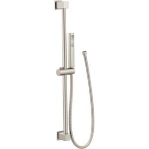 imageMoen 3988EP OneFunction EcoPerformance Modern Handshower with 30Inch Slide Bar and 69Inch Hose ChromeSpot Resist Brushed Nickel