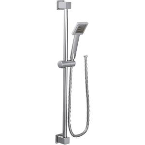 imageMoen 90 Degree Chrome Modern EcoPerformance Handshower Handheld Shower with 30Inch Slide Bar and 69Inch Metal Hose S3879EPChrome