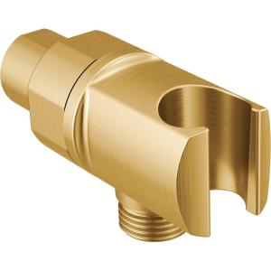imageMoen A701BN Handheld Shower Mounting Bracket for Shower Arm Brushed NickelBrushed Gold