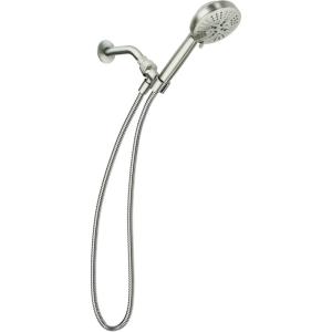 imageMoen Hydro Energetix Spot Resist Brushed Nickel Detachable Handheld Shower Head 200H0SRN