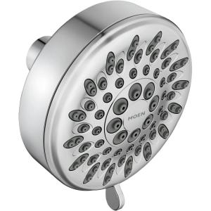 imageMoen Ignite Chrome Fivefunction Shower Head With 25 GPM HighPressure Spray 20090
