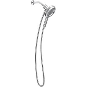 imageMoen N400H0CH Quattro Handheld Four Unique Shower Experiences and Magnetix Dock ChromeChrome