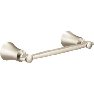 imageMoen YB0386CH Flara 9Inch Single Hand Towel Bar ChromeBrushed Nickel