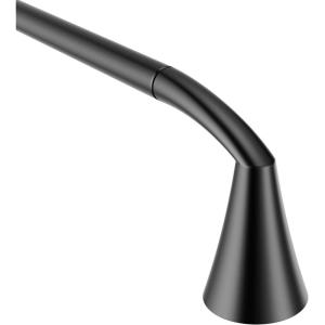 imageMoen YB2318CH Glyde Towel Bar 18quot ChromeMatte Black