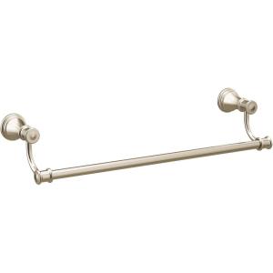 imageMoen YB6418ORB Belfield 18Inch Bathroom Towel Bar Oil Rubbed BronzePolished Nickel