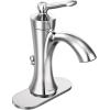 imageMoen 4500ORB Wynford One Handle Single Hole Traditional Bathroom Faucet OilRubbed BronzeChrome
