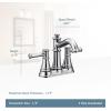 imageMoen 6401ORB Belfield TwoHandle Centerset Bathroom Faucet Oil Rubbed Bronze