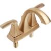 imageMoen 6901ORB Voss TwoHandle HighArc Centerset Bathroom Faucet with Drain Assembly OilRubbed BronzeGold
