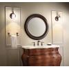 imageMoen Belfield Oil Rubbed Bronze 9Inch Bathroom Hand Towel Bar YB6486ORBPolished Nickel