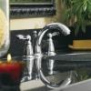 imageMoen Brantford OilRubbed Bronze TwoHandle Widespread Bathroom Faucet Trim Kit Bathroom Faucets for Sink 3hole Deck Mounted Setup Valve Required T6620ORBBrushed Nickel