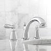 imageMoen Brantford OilRubbed Bronze TwoHandle Widespread Bathroom Faucet Trim Kit Bathroom Faucets for Sink 3hole Deck Mounted Setup Valve Required T6620ORBOil Rubbed Bronze