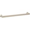 imageMoen Genta LX Brushed Nickel Modern 24Inch Single Wall Mounted Towel Bar for Kitchen or Bathroom BH3824BNBrushed Nickel
