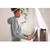 imageMoen Genta LX Brushed Nickel Modern 24Inch Single Wall Mounted Towel Bar for Kitchen or Bathroom BH3824BNMatte Black