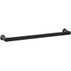 imageMoen Genta LX Brushed Nickel Modern 24Inch Single Wall Mounted Towel Bar for Kitchen or Bathroom BH3824BNMatte Black
