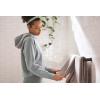 imageMoen Genta LX Brushed Nickel Modern 24Inch Single Wall Mounted Towel Bar for Kitchen or Bathroom BH3824BNMatte Black