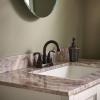 imageMoen Idora Mediterranean Bronze TwoHandle Centerset Bathroom Sink Faucet with Drain Assembly 84115BRB