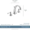 imageMoen T6125WR Kingsley TwoHandle High Arc Bathroom Faucet Valve Required Wrought Iron