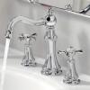 imageMoen TS42114ORB Weymouth TwoHandle Widespread Cross Handle Bathroom Faucet Trim Kit Valve Required Oil Rubbed BronzeChrome