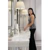imageMoen TS42114ORB Weymouth TwoHandle Widespread Cross Handle Bathroom Faucet Trim Kit Valve Required Oil Rubbed BronzeMatte Black
