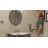 imageMoen Voss OilRubbed Bronze TwoHandle Widespread 3Hole HighArc Lavatory Faucet with Vanity Drain Assembly for Bathroom Sink T6905ORBOil Rubbed Bronze