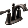 imageMoen 4505ORB Wynford TwoHandle Centerset High Arc Bathroom Faucet Oil Rubbed BronzeOil Rubbed Bronze