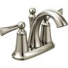 imageMoen 4505ORB Wynford TwoHandle Centerset High Arc Bathroom Faucet Oil Rubbed BronzePolished Nickel