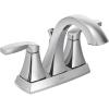 imageMoen 6901ORB Voss TwoHandle HighArc Centerset Bathroom Faucet with Drain Assembly OilRubbed BronzeChrome