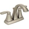 imageMoen 6901ORB Voss TwoHandle HighArc Centerset Bathroom Faucet with Drain Assembly OilRubbed BronzeNickel