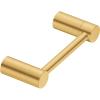 imageMoen Align Brushed Gold Pivoting Wall Mounted Modern Toilet Paper Holder for Bathroom YB0408BG