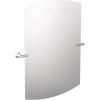 imageMoen Flara Chrome Modern Square 28quot W x 3775quot H Tilting Wall Mount Bathroom Mirror YB0392CHChrome