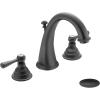 imageMoen T6125WR Kingsley TwoHandle High Arc Bathroom Faucet Valve Required Wrought Iron