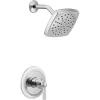 imageMoen UTS3912 Flara MCORE 3Series 1Handle Shower Trim Kit Valve Required Chrome