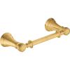 imageMoen Weymouth Brushed Gold Pivoting Double Post Toilet Paper Holder YB8408BG