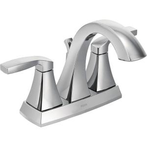 imageMoen 6901ORB Voss TwoHandle HighArc Centerset Bathroom Faucet with Drain Assembly OilRubbed BronzeChrome