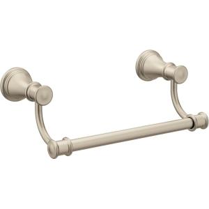 imageMoen Belfield Oil Rubbed Bronze 9Inch Bathroom Hand Towel Bar YB6486ORBBrushed Nickel