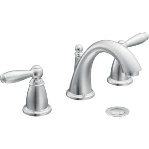 imageMoen Brantford OilRubbed Bronze TwoHandle Widespread Bathroom Faucet Trim Kit Bathroom Faucets for Sink 3hole Deck Mounted Setup Valve Required T6620ORBChrome