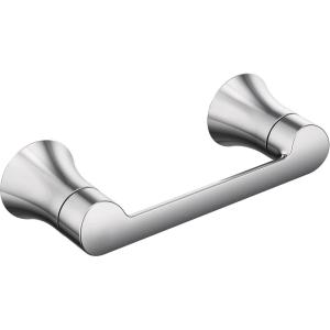 imageMoen Doux Matte Black Pivoting Toilet Paper Holder YB0208BLChrome