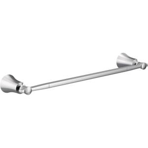 imageMoen YB0318CH Flara 18Inch Single Towel Bar ChromeChrome