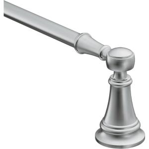 imageMoen YB8424BG Weymouth 24Inch Single Towel Bar Brushed GoldChrome
