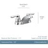 imageMoen 4925 Chateau TwoHandle Low Arc Bathroom Faucet Chrome