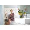 imageMoen 6190BG Align One Handle Modern Bathroom Faucet with Drain Assembly and Optional Deckplate Brushed GoldChrome
