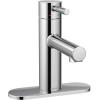imageMoen 6190BG Align One Handle Modern Bathroom Faucet with Drain Assembly and Optional Deckplate Brushed GoldChrome