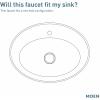 imageMoen 6192BLAlign OneHandle Single Hole Modern Vessel Sink Bathroom Faucet